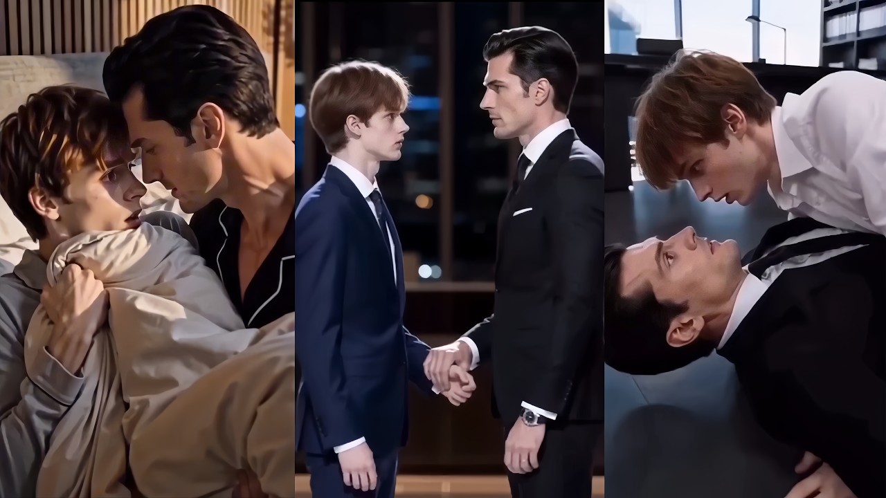 My boss always targeted me. Only when he pinned me to the bed did I realize he liked me. #ai #bl