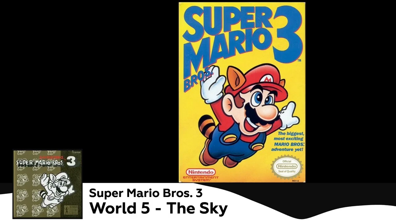 Super Mario Bros. 3 OST - World 5 Map - The Sky