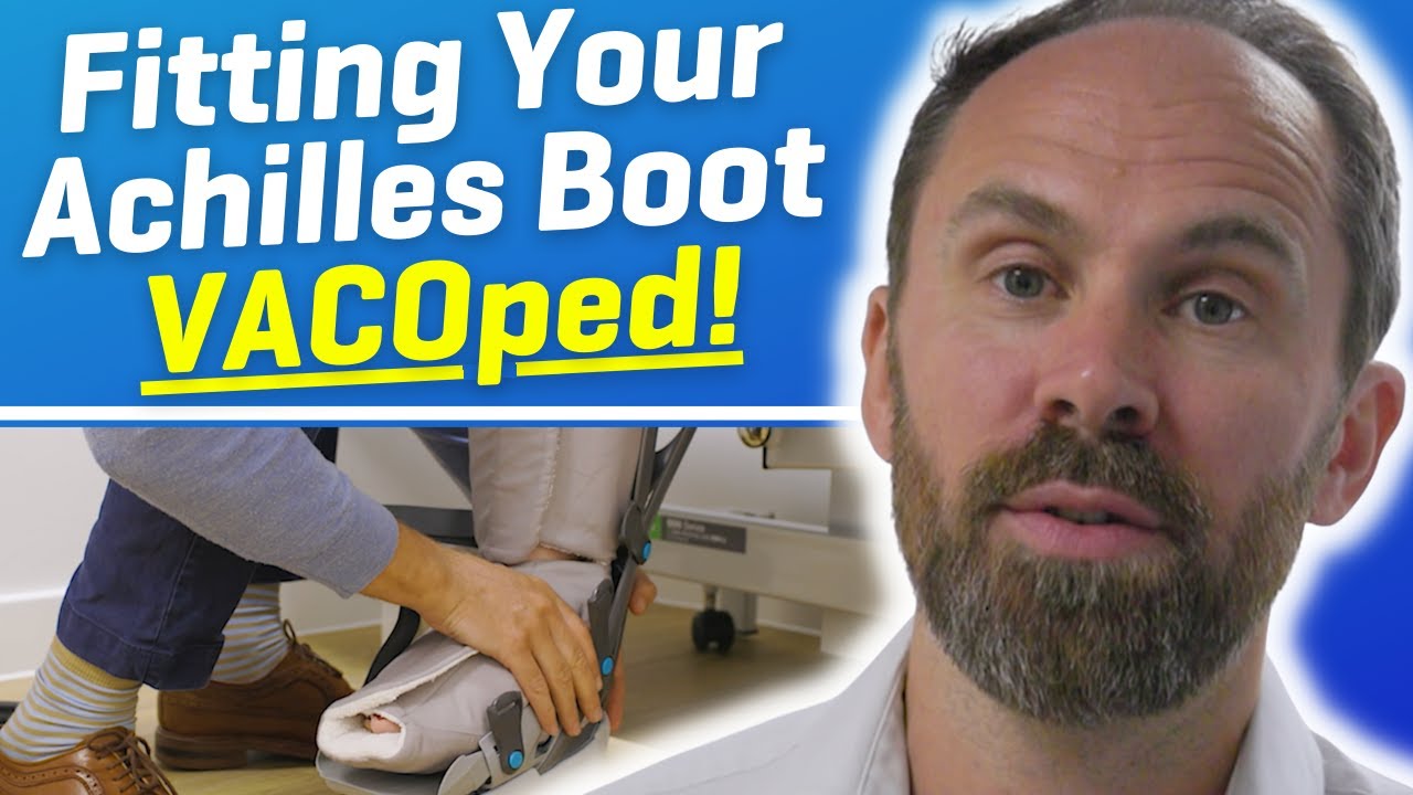 How to put your VACOped boot on