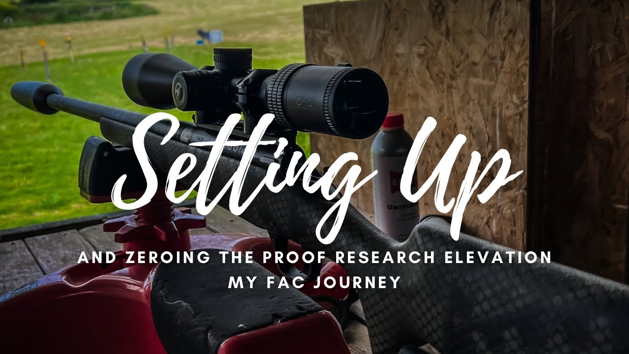 Setting Up the Proof Research Elevation Rifle 6.5 Creedmoor with James Adams-Food | Range Day Setup