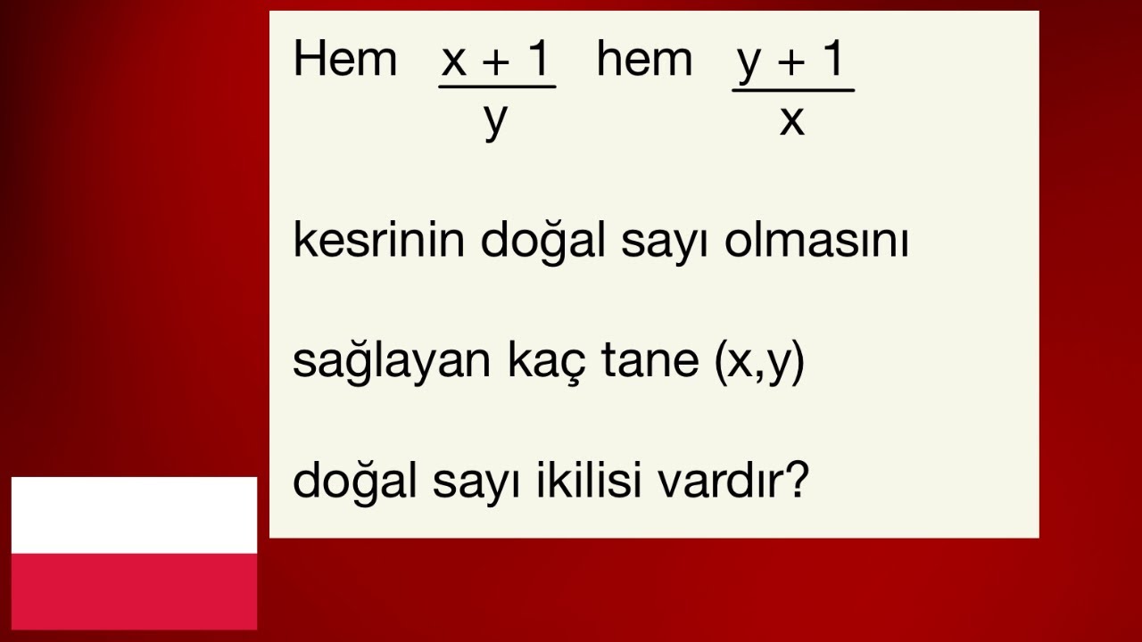 Böyle Bir Soru Çözmek 10 Soruya Bedeldir