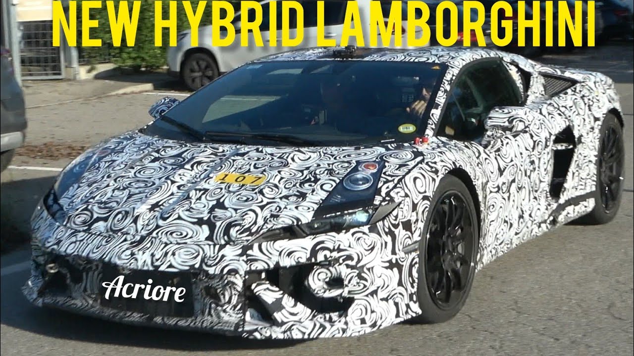 THE NEWEST HYBRID LAMBORGHINI-The Huracan Replacement on the road and many other NEW Lamborghinis