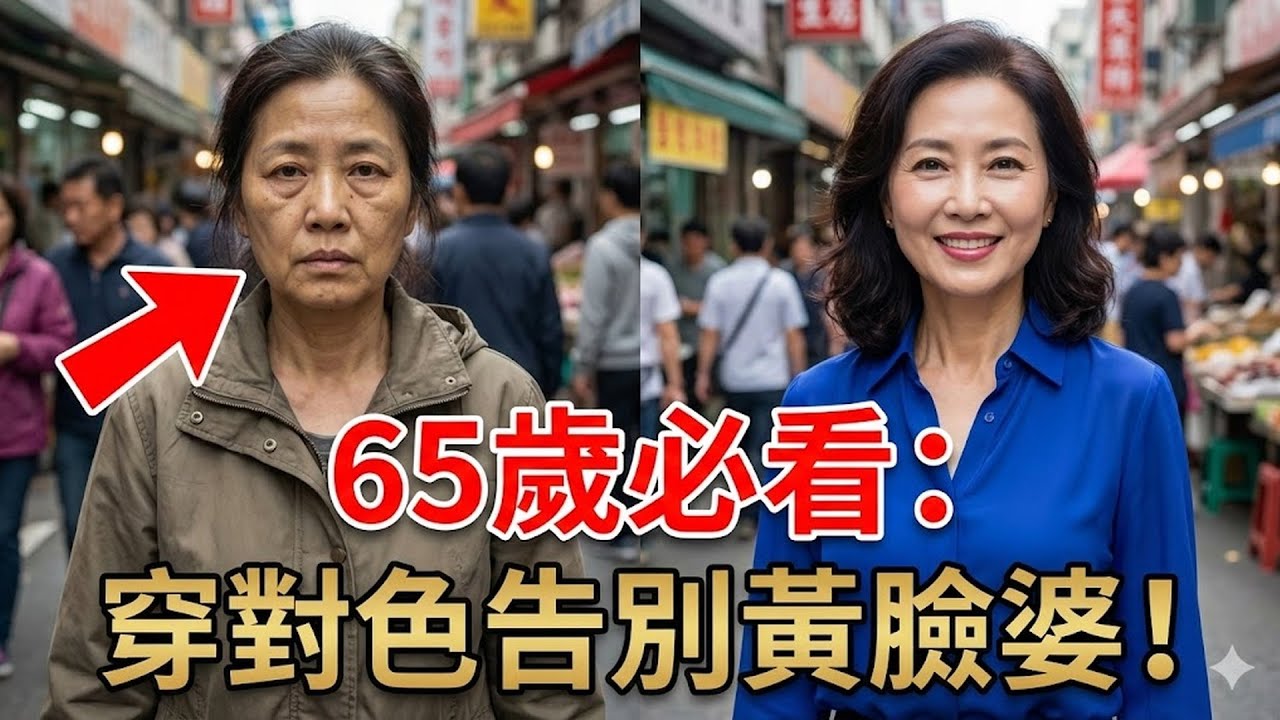 女人過了65歲，多穿這6個“抬臉色”，高級洋氣，關鍵是臉色不蠟黃！#女人過了65歲 #抬臉色 #高級洋氣 #不蠟黃 #穿搭技巧 #時尚秘訣 #優雅風格 #成熟魅力