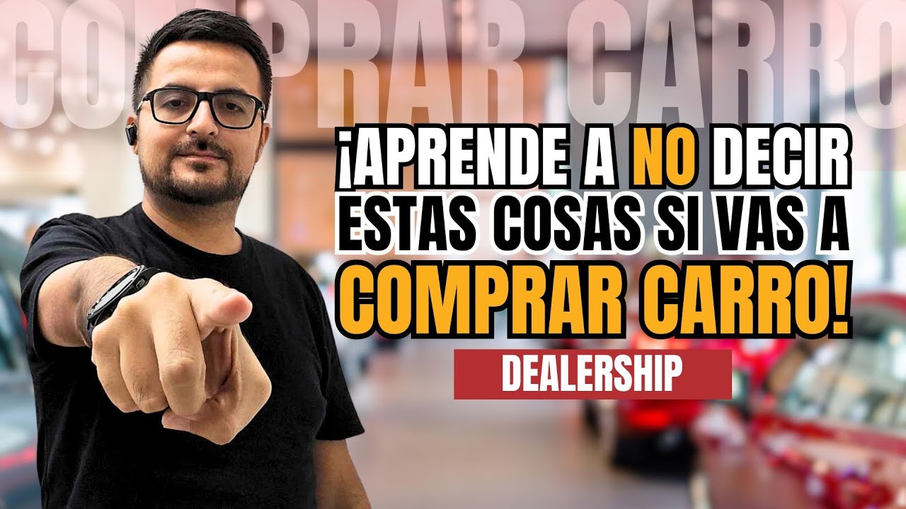AHORRA DINERO 🚘: 6 Frases PROHIBIDAS en un CONCESIONARIO!