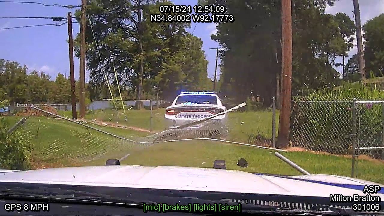 Pursuit/Crash Indianhead/Brockington Sherwood Arkansas State Police Troop A, Traffic Series Ep. 1074