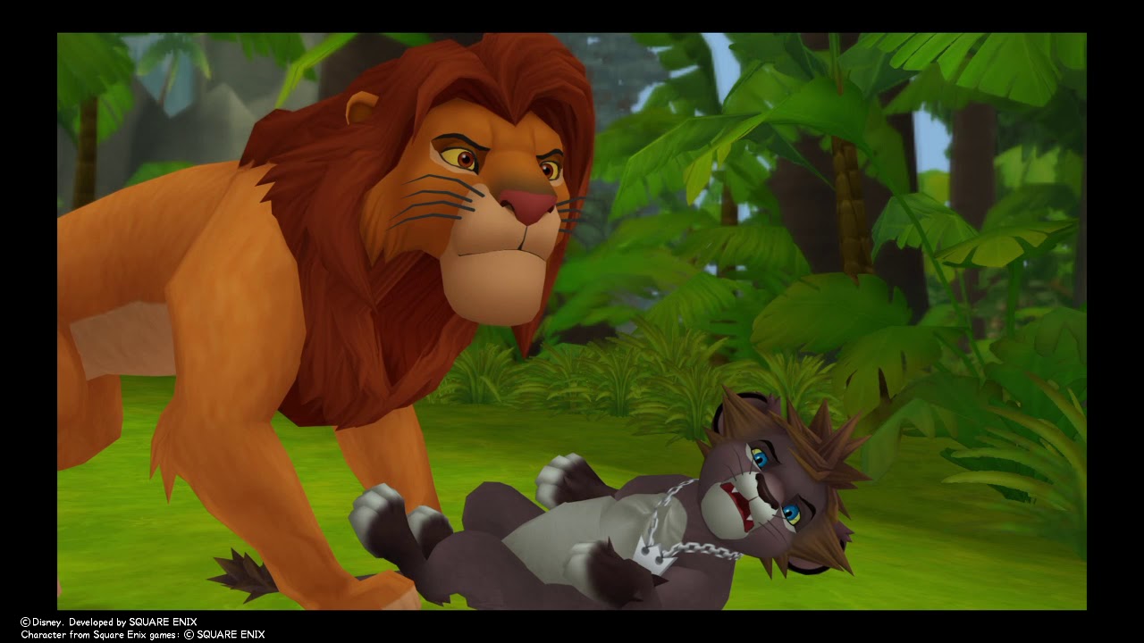 KINGDOM HEARTS II gameplay 79 Pride Lands simba,timon & pumbaa full intro PS4