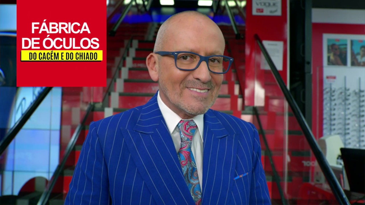 Manuel Lu&iacute;s Goucha &eacute; o rosto do primeiro an&uacute;ncio em TV da F&aacute;brica de &Oacute;culos do Cac&eacute;m