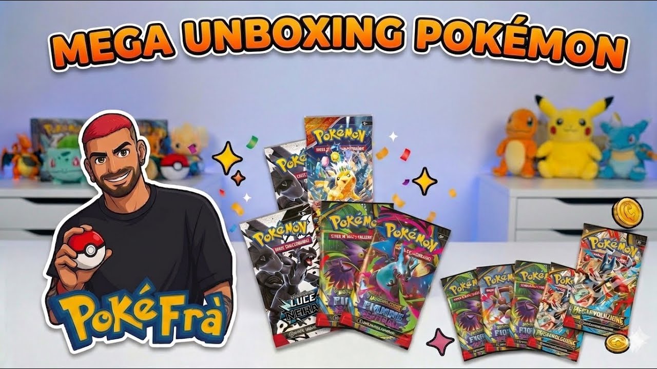 Mega Unboxing Pokémon TCG 😱 Pacchetti Misti e Colpi ASSURDI!