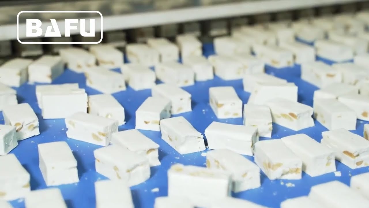 nougat candy production line, snicker production line, cereal bar Line, candy  bar production line