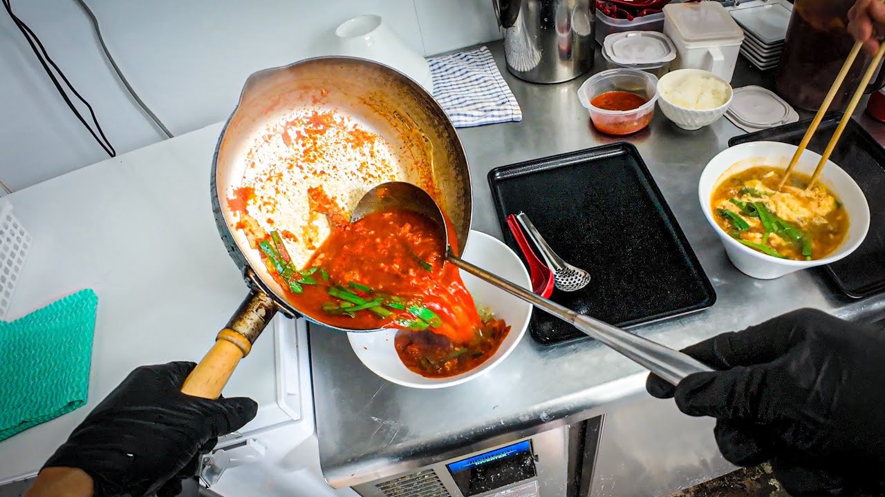 POV: Ramen Master Making Red Hot Fiery Soup for Miyazaki Karamen🥵💦