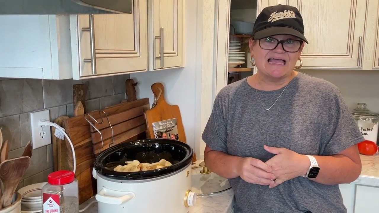 Mama Sue's daughter shows you how to make a Sunday Roast in the crockpot