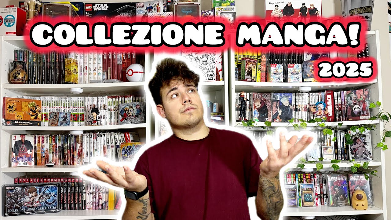 LA MIA COLLEZIONE MANGA DA 1000 VOLUMI nel 2025🔥