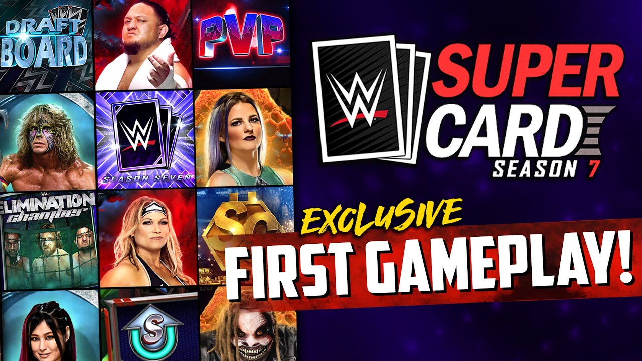 WWE SuperCard Season 7 - EXCLUSIVE FIRST GAMEPLAY!! Everything You Need to Know!