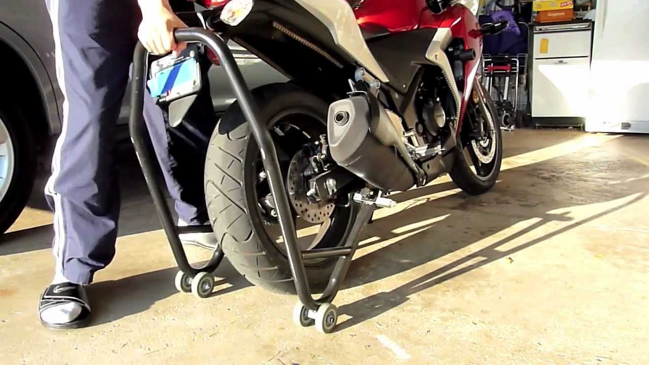 Motorcycle Stands- How To Use