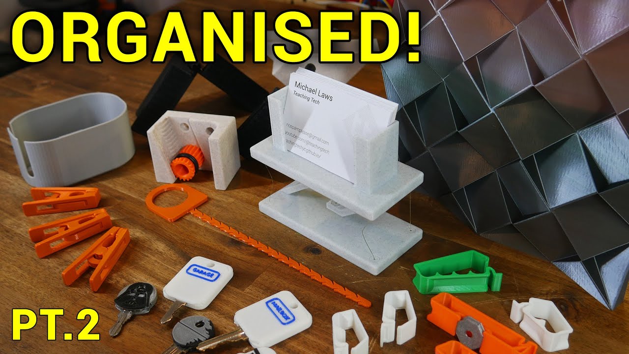 Лучшие 3D-принты для организации вашей жизни. Часть 2