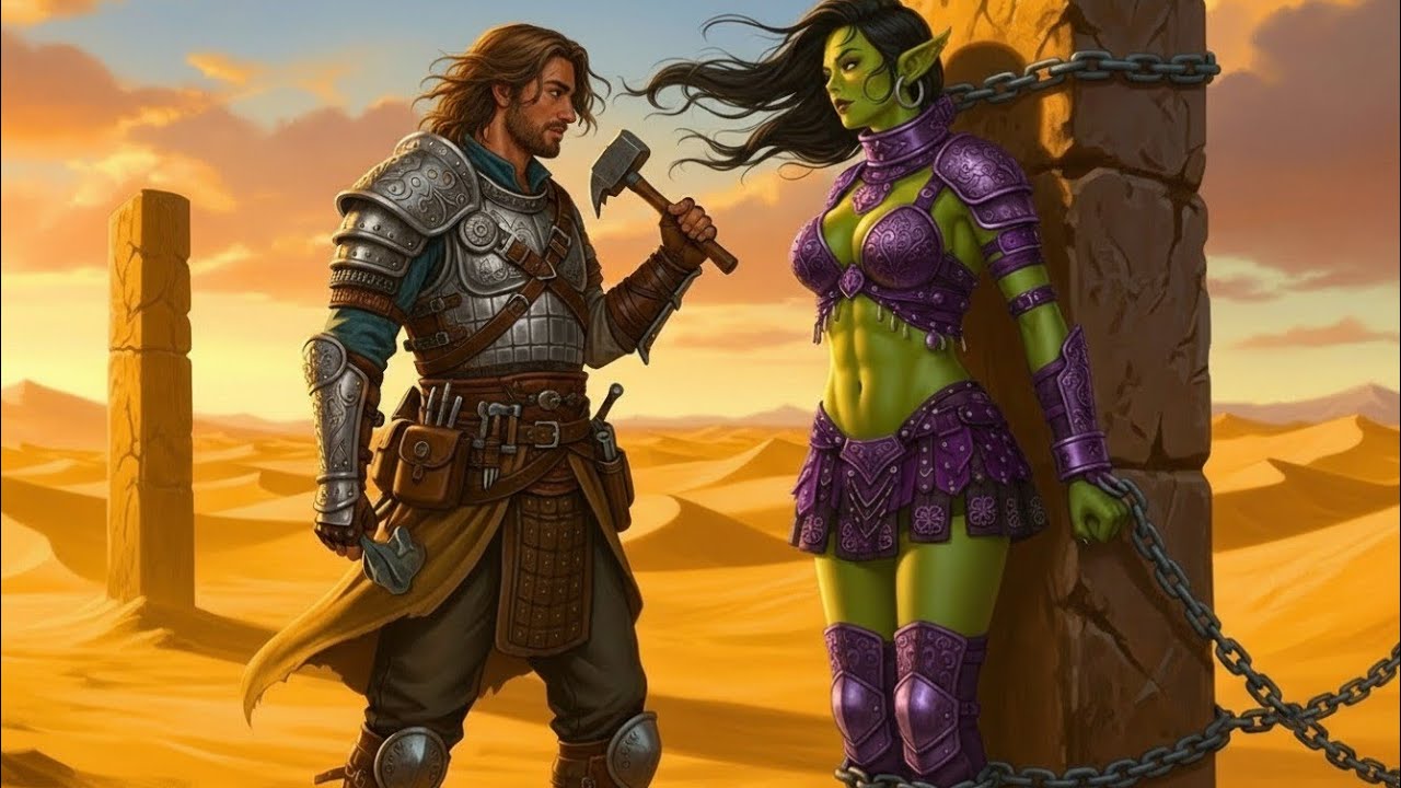 Human Veteran Saved A Giant Orc Heiress — Unaware She Would Grant Him A Royal Reward
