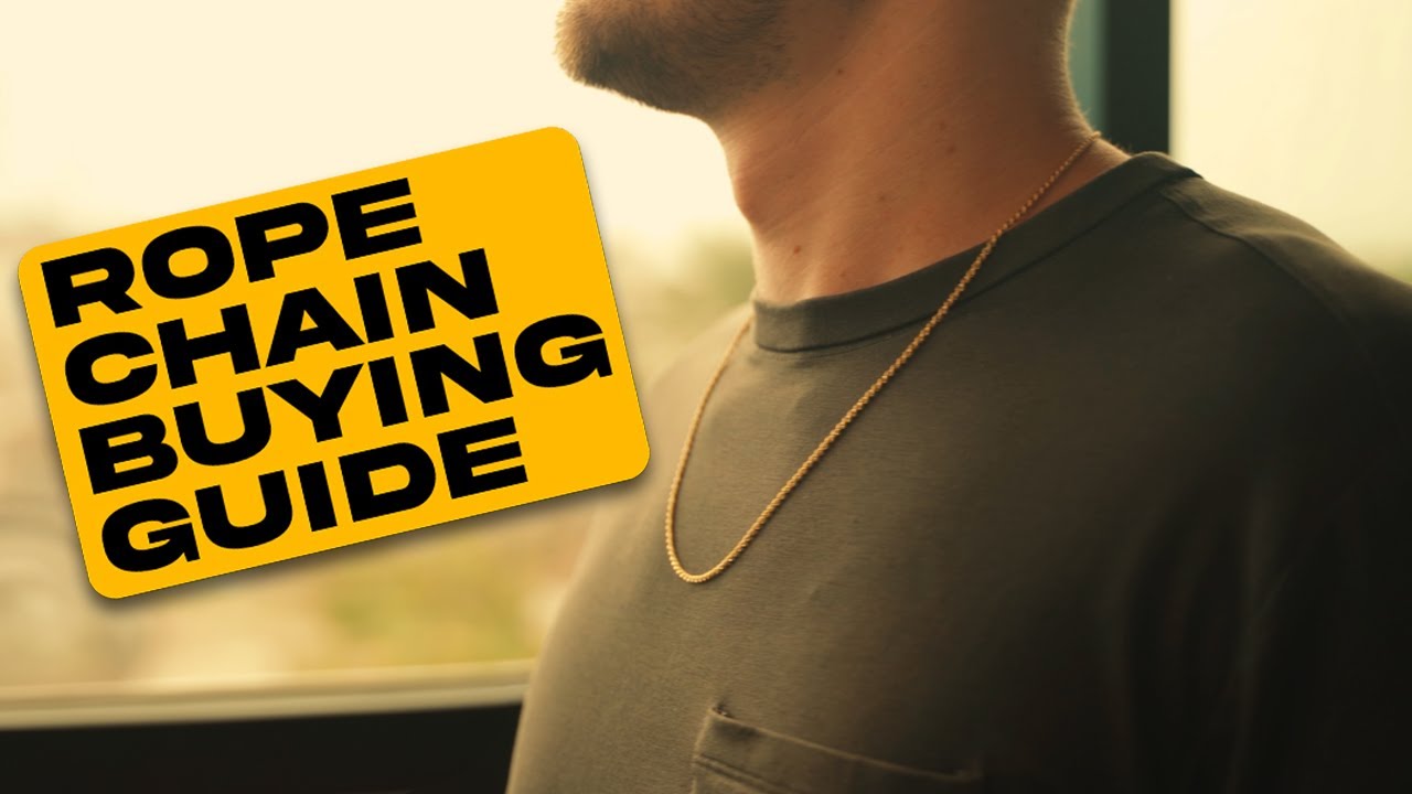 Classic Gold Rope Chain Size Guide