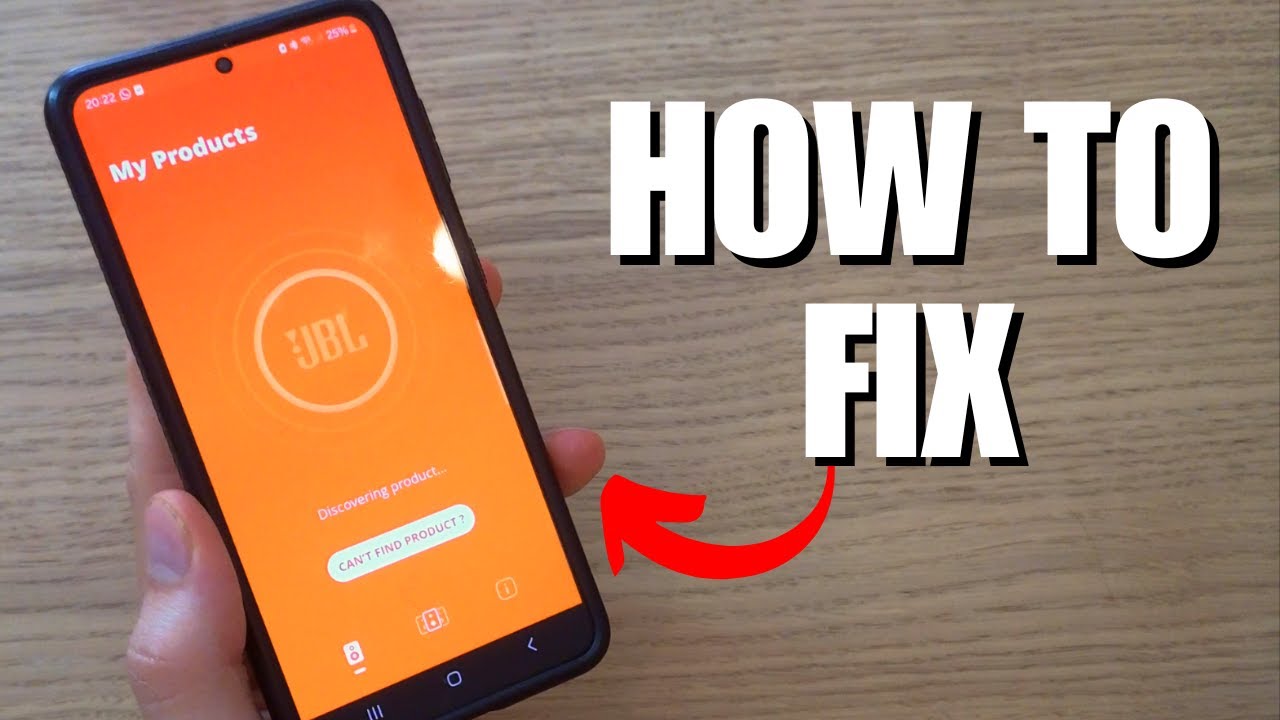 JBL Portable App Not Working FIX