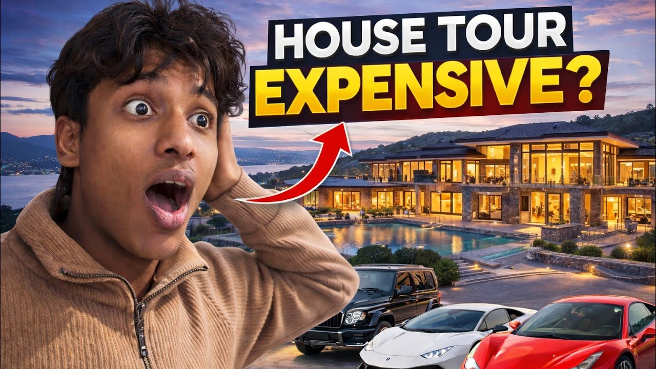 Asking to people house tour expensive house