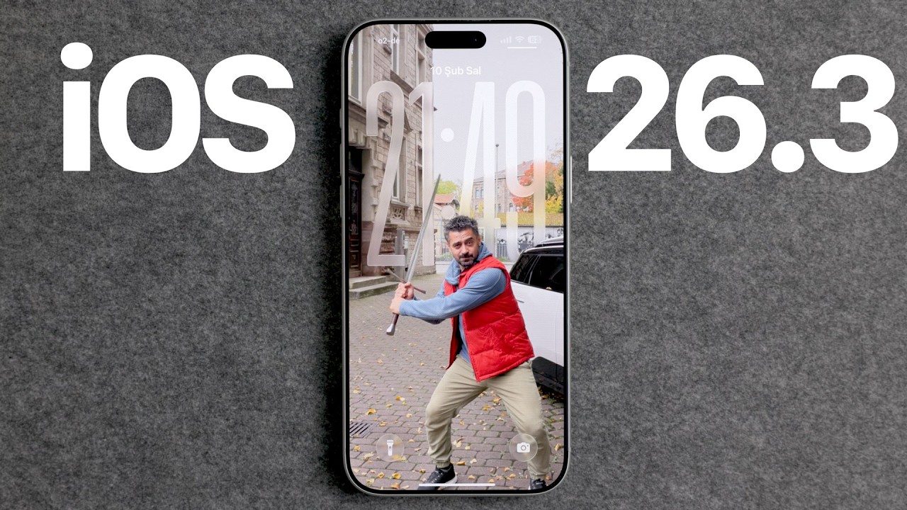 iOS 26.3 Yayınlandı - En Tembel Sürüm Geldi!