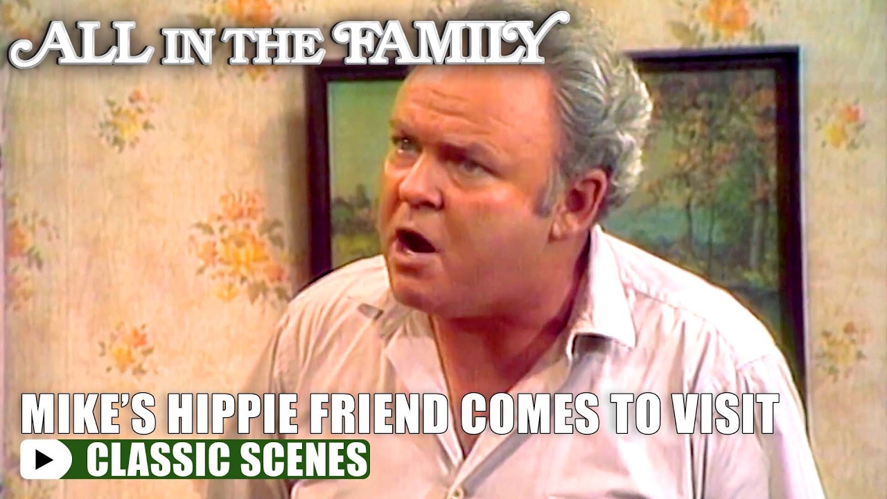 Meathead's Hippie Friend Comes To Stay | All In The Family