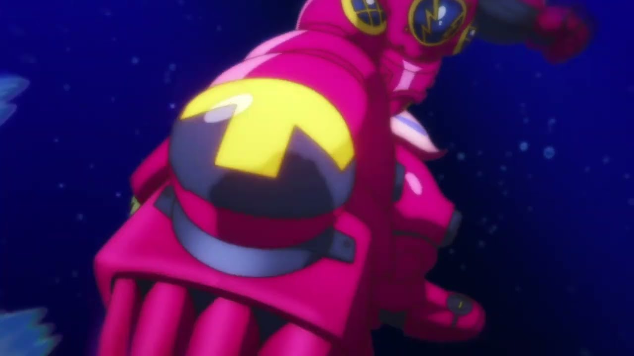 Thetismon Mega Digivolves to Amphimon - Digimon Ghost Game