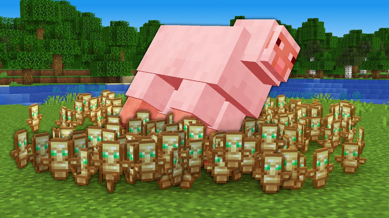 Minecraft PERO los DROPS son RANDOM y se MULTIPLICAN