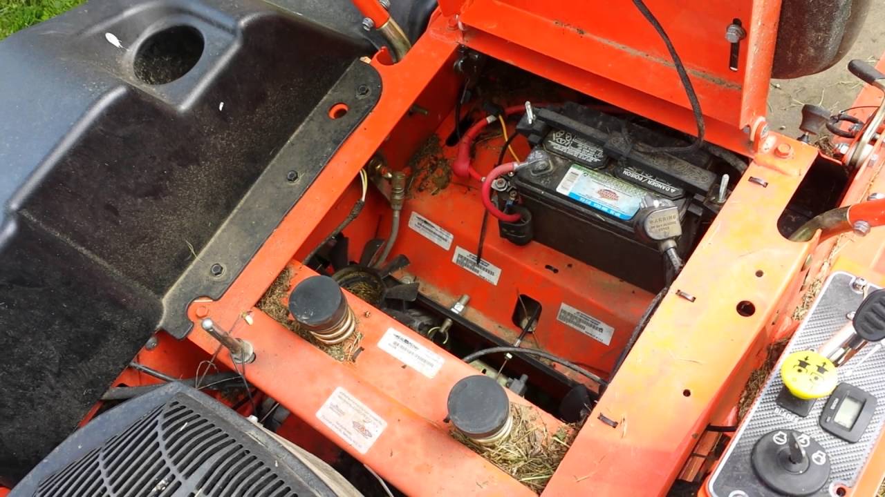 Bad Boy lawn mower not wanting to start