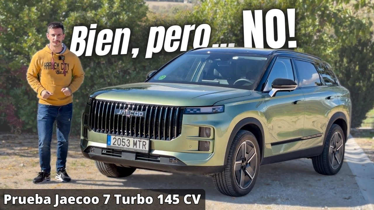 Prueba JAECOO 7 (gasolina 145 CV) 🧐 ¿ES MEJOR QUE TUCSON O SPORTAGE?