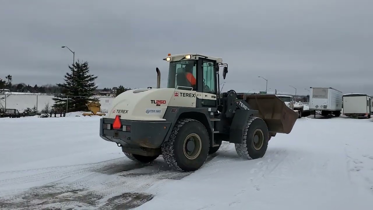 2012 Terex Model TL260 Wheel Loader going through the paces.