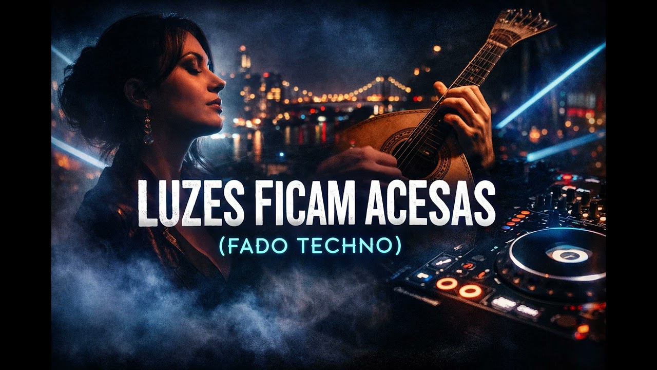 Luzes Ficam Acesas | Fado Techno Português com Saudade e Batida Profunda