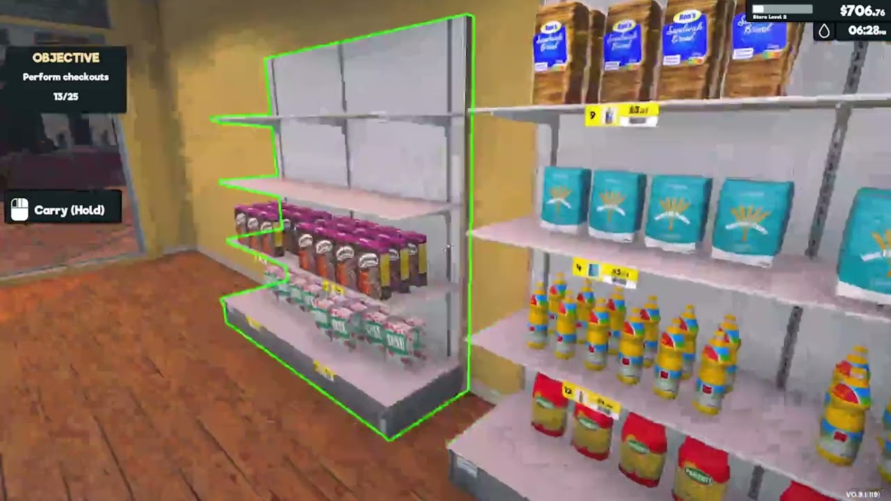 Pal Gal Supermarket Simulator E1 | Three rights make a left