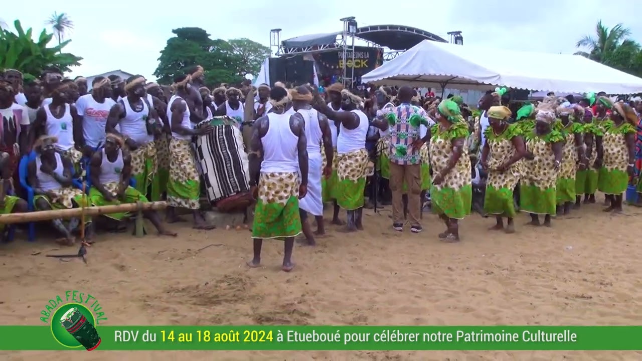 Abada Festival 10e édition RDV du 14 au 18 Août à Etueboué (Adiaké)
