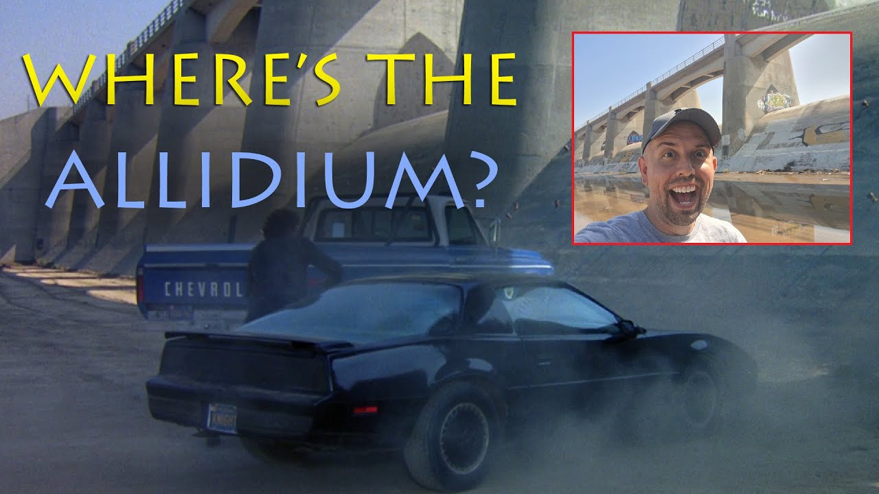 Visiting one of Knight Rider's Most ICONIC Filming Locations! Our California Trip to Sepulveda Dam!