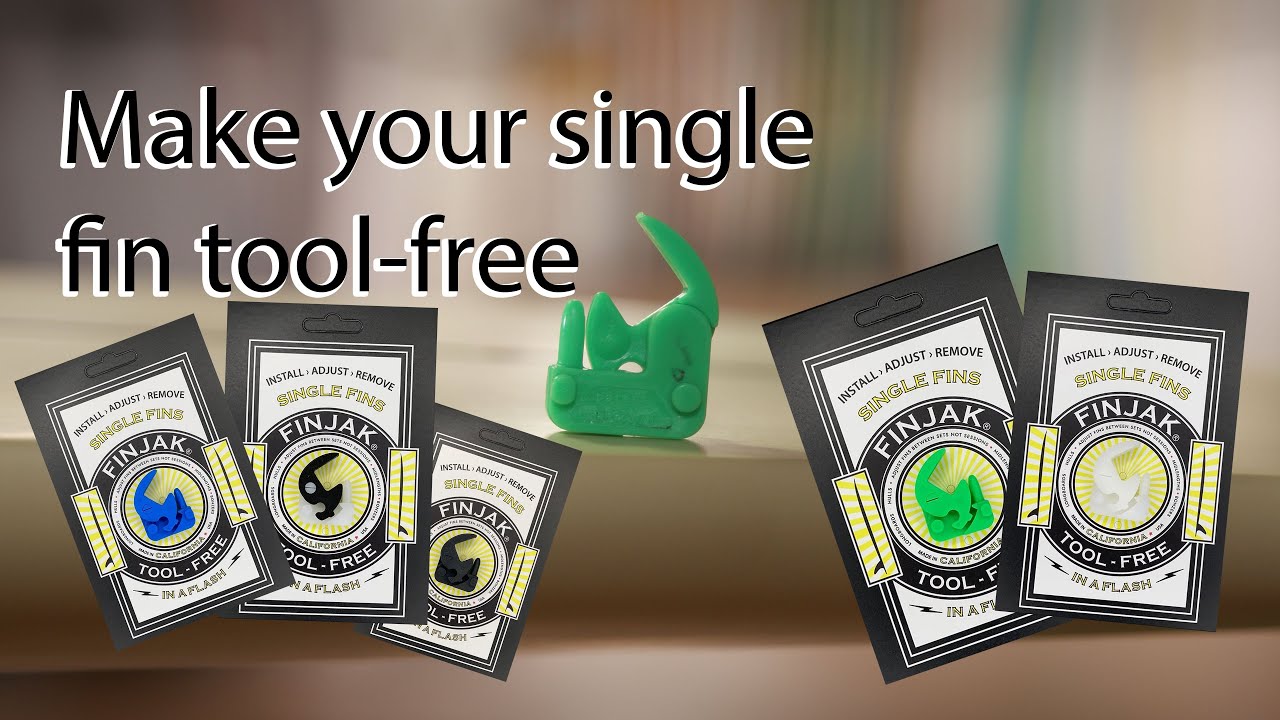 Finjak:  Make Your Single Fin Tool-Free