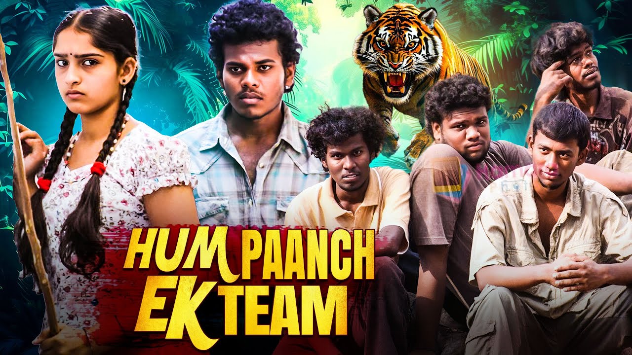 Hum Paanch Ek Team | New (2025) Released South Indian Movie Dubbed In Hindi | Action Drama Movie
