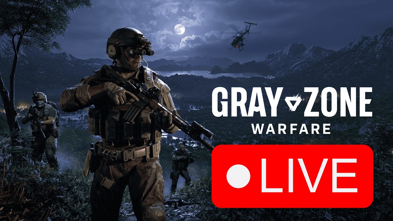 🔴 LIVE: Spearhead Update Waiting Room - Gray Zone Warfare - 1440p Dual Format Stream