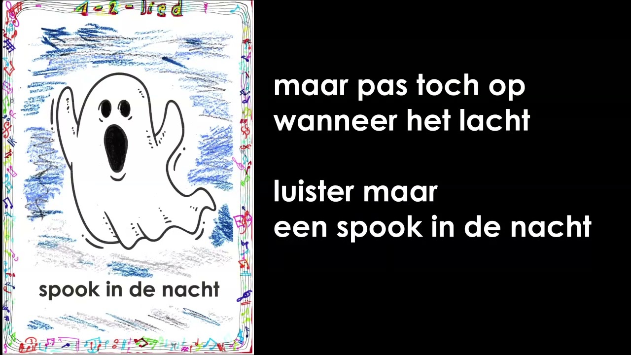 1-2-lied: spook in de nacht