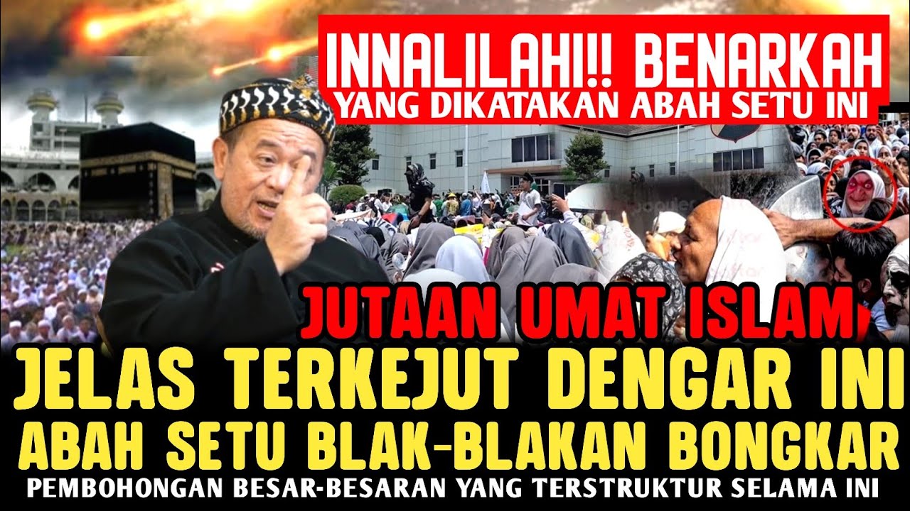 ASTAGHFIRULLAH!! Semoga Kalian Kuat Mendengar Ini, Sudah Waktunya Umat Islam Tahu Ini