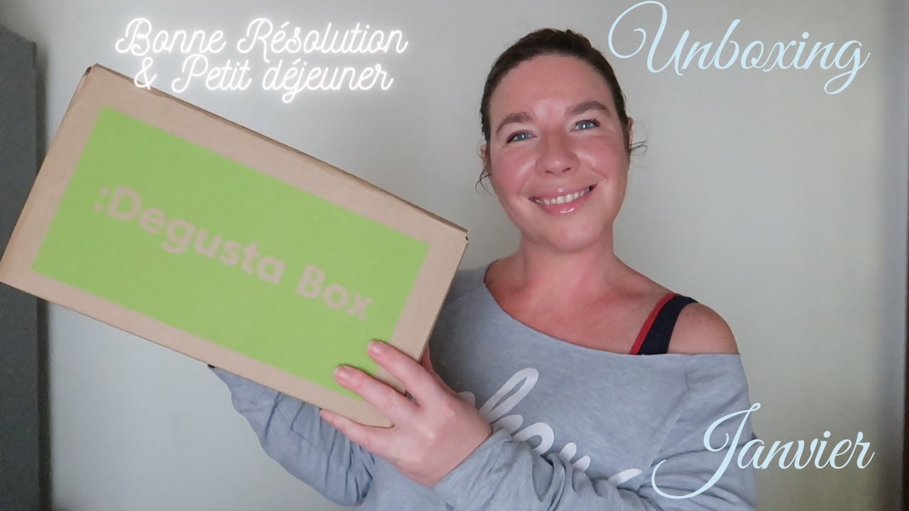 Degustabox : Bonne résolution & Petit Déjeuner (Janvier 2024)
