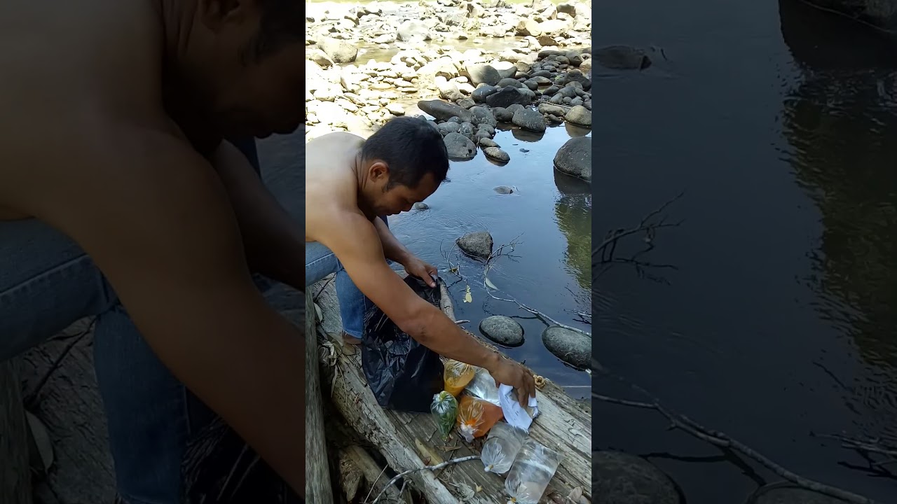mancing sambil piknik..sungai batang merangin bireun👍👍