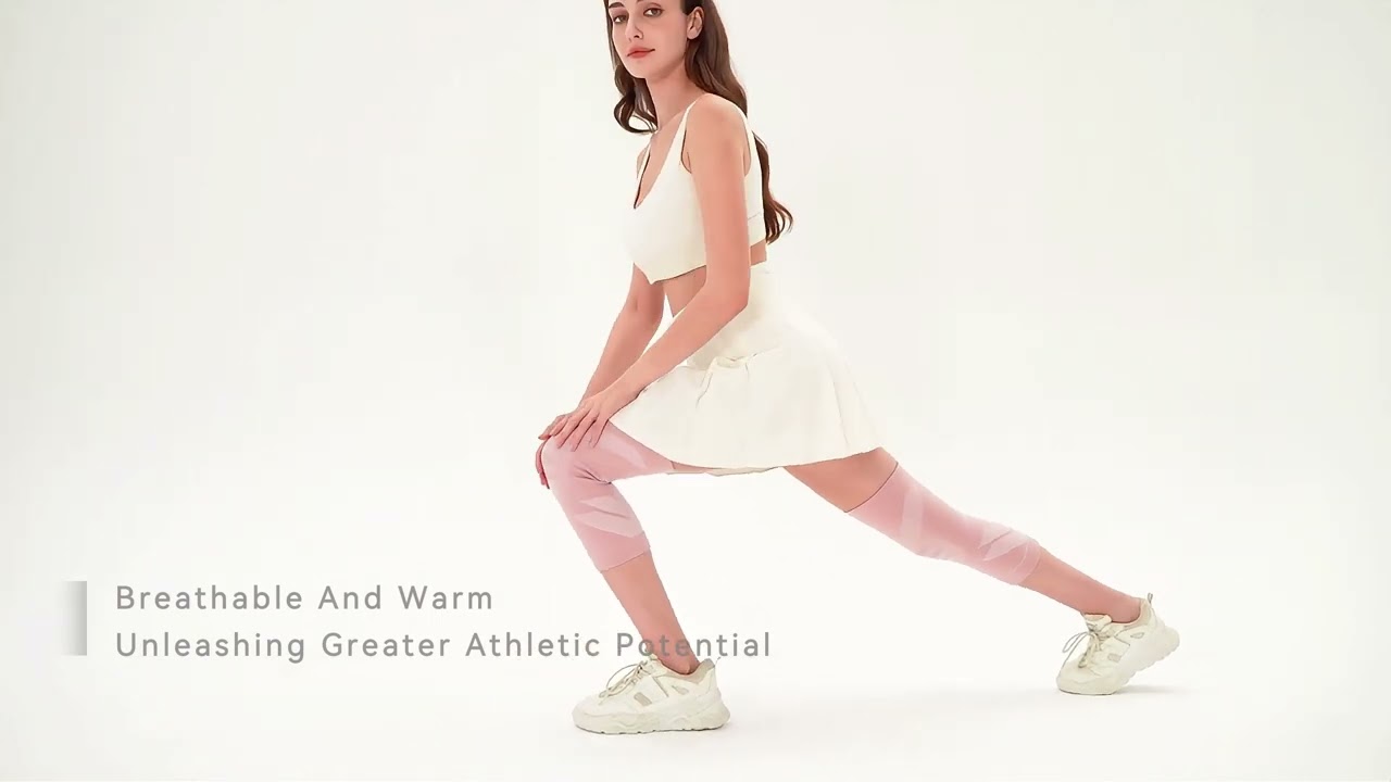 Knee Sleeve for Women | 1.32mm Ultra-Thin | Gentle Compression & Light Support