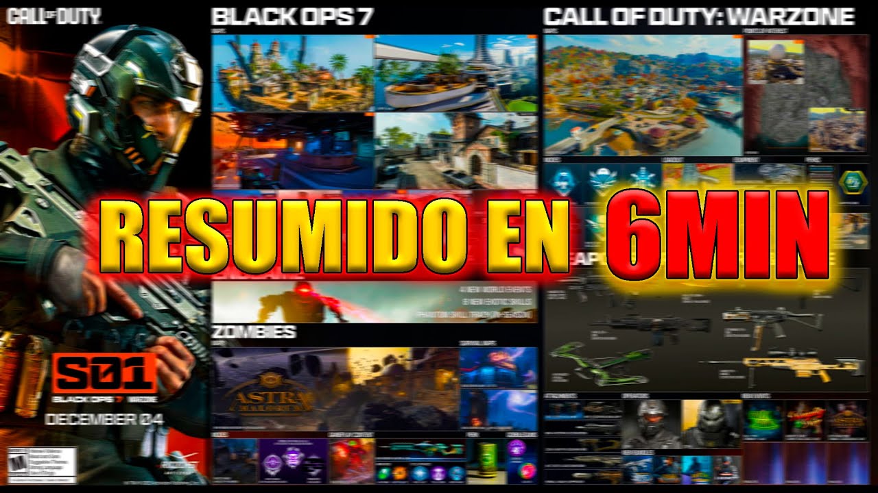 TODO lo que DEBES SABER!!! De la ULTIMA ACTUALIZACION de WARZONE/BLACK OPS 7