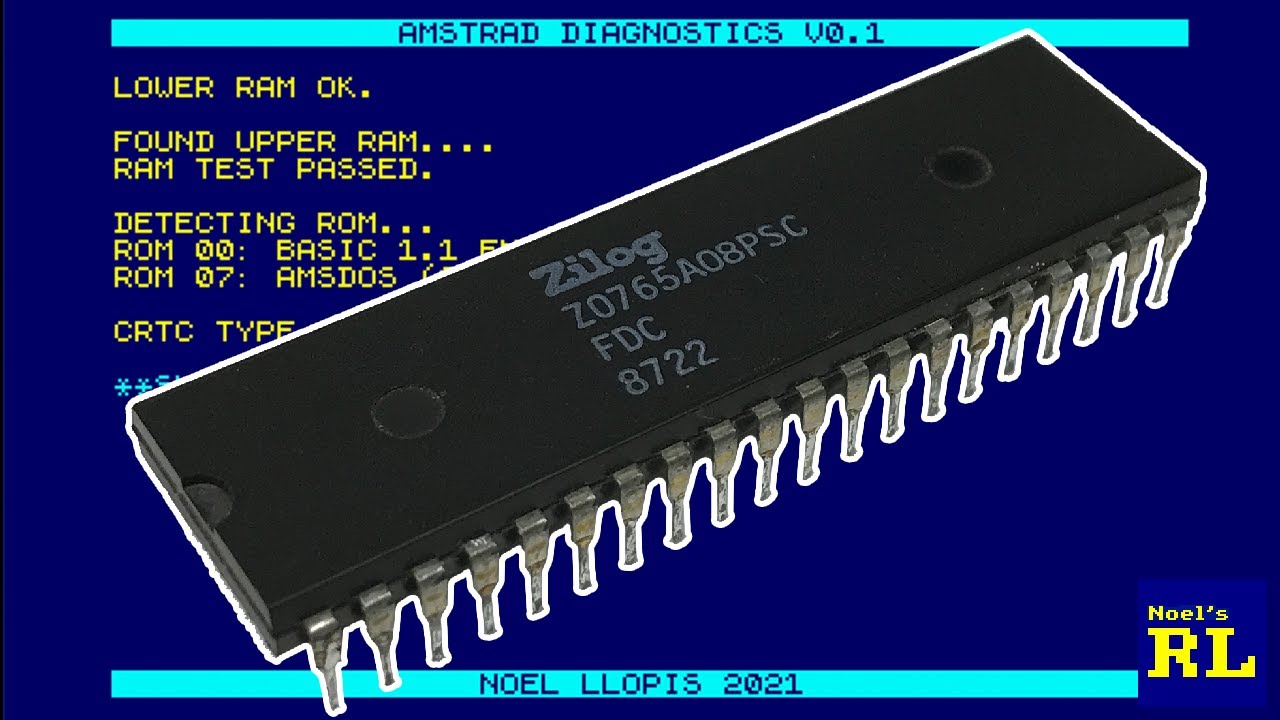 Floppy Disk Controller Repair and Diagnostics ROM for the Amstrad CPC