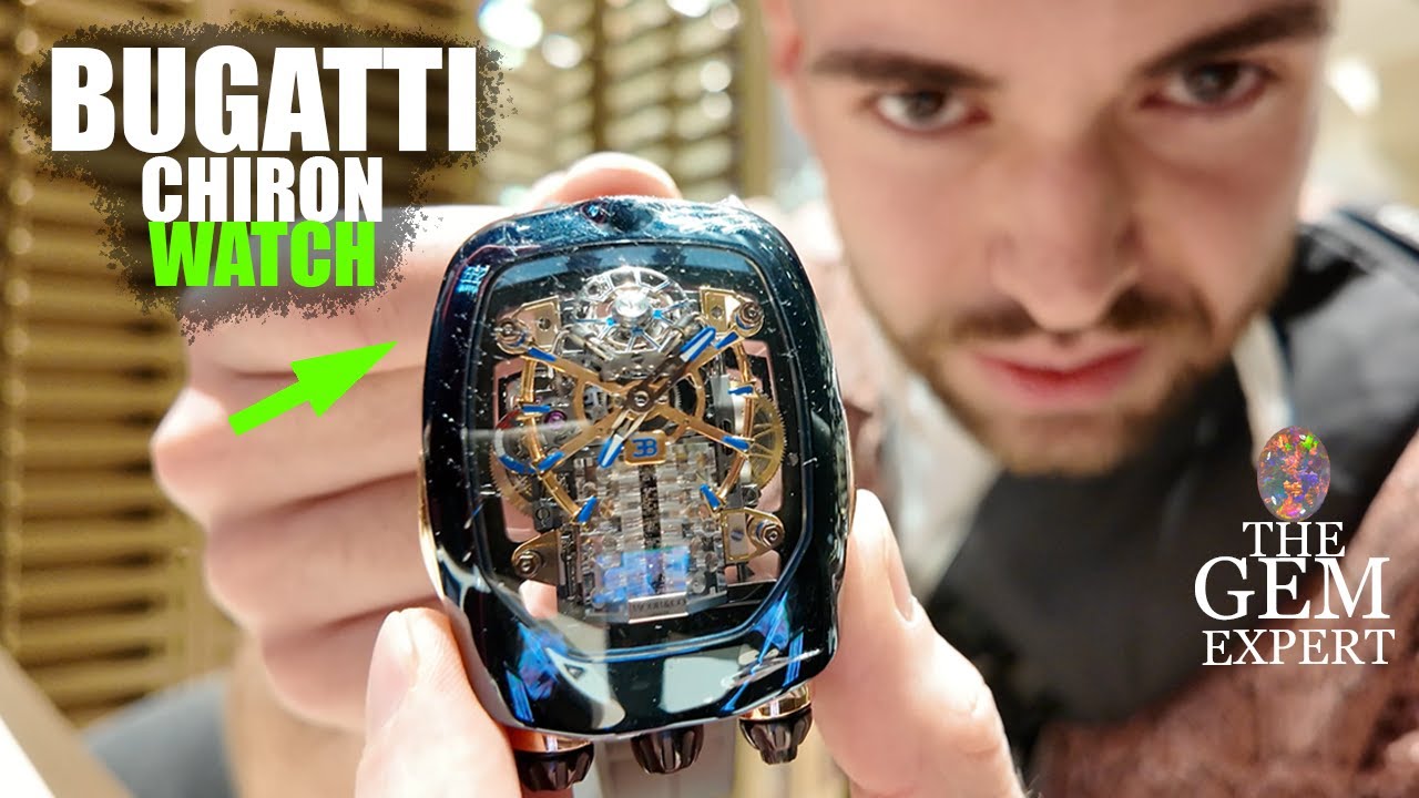 Изучаем часы Bugatti Chiron Jacob & Co. — настоящие или поддельные!