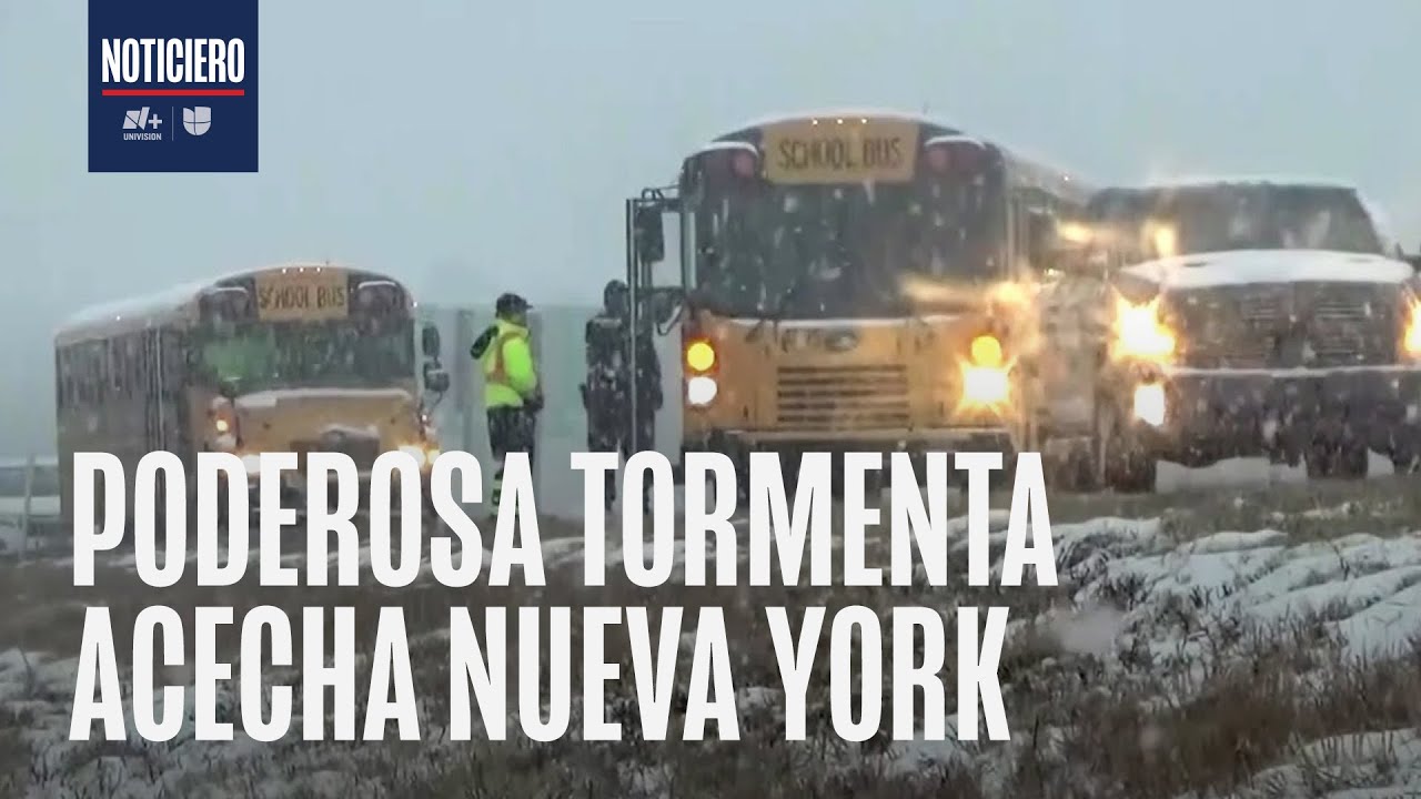 Alerta en Nueva York y Nueva Jersey: se preparan para la tormenta invernal más intensa en años