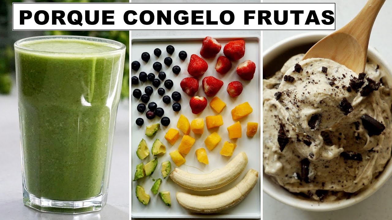 APRENDA A CONGELAR FRUTAS E ECONOMIZE + RECEITAS IMPERDÍVEIS