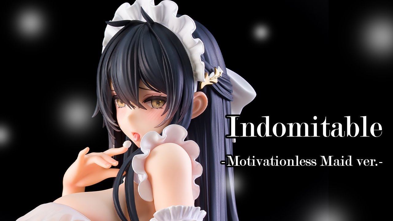 【美少女フィギュア】アルファマックス「アズールレーン インドミタブル ～ケダルイメイドサマ ver.～」【開封フィギュアレビュー】