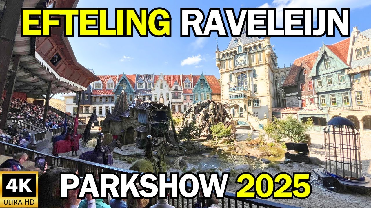 Efteling Parkshow Raveleijn – Parkshow 2025 – 4K POV (2025) #efteling