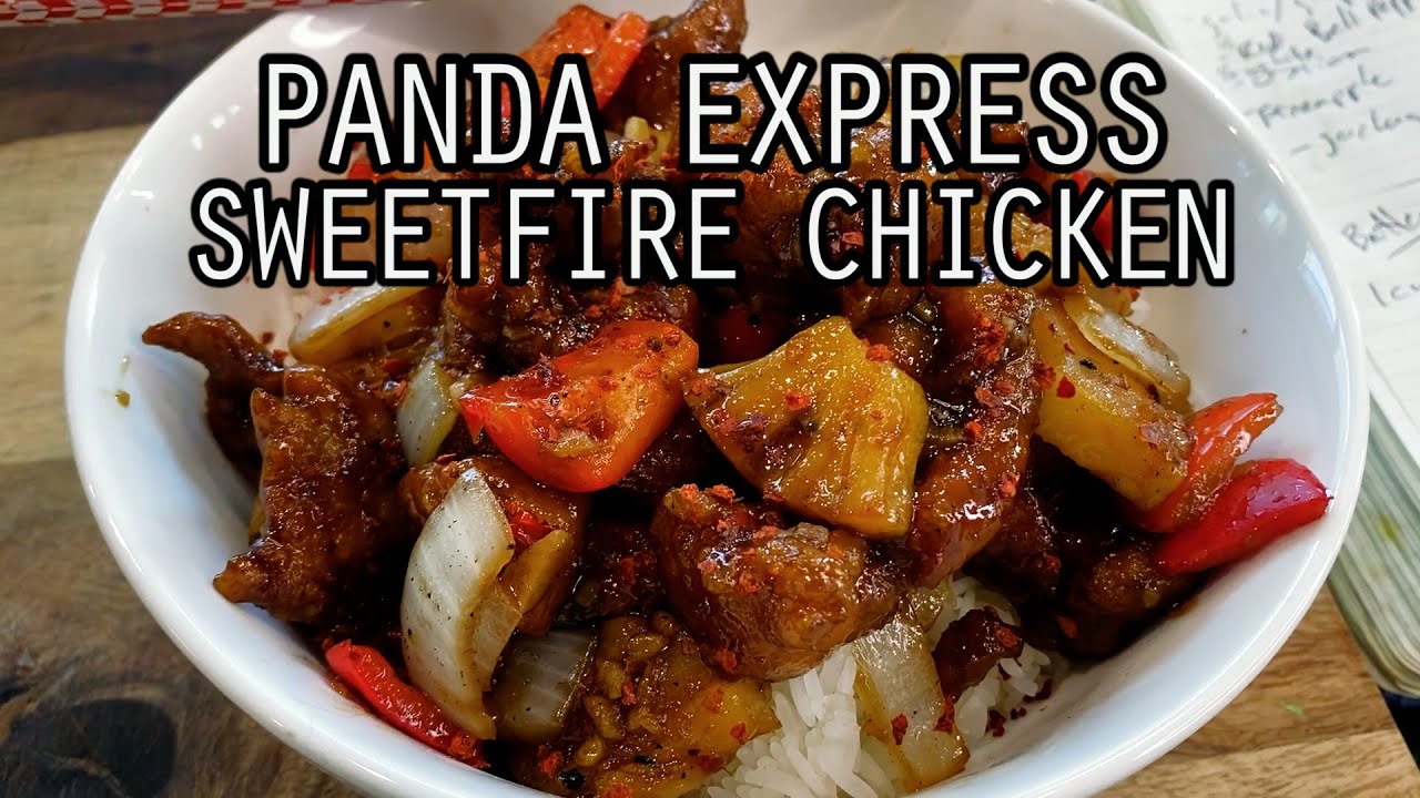 Woo Can Cook | Panda Express' Sweetfire Chicken
